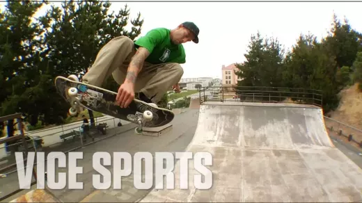 Habilidades do skatista Brian Anderson