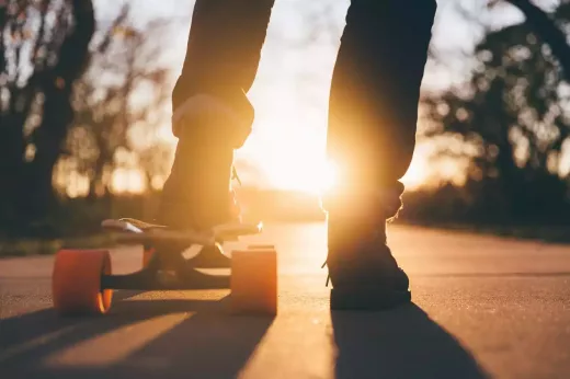 A história e a evolução do skate